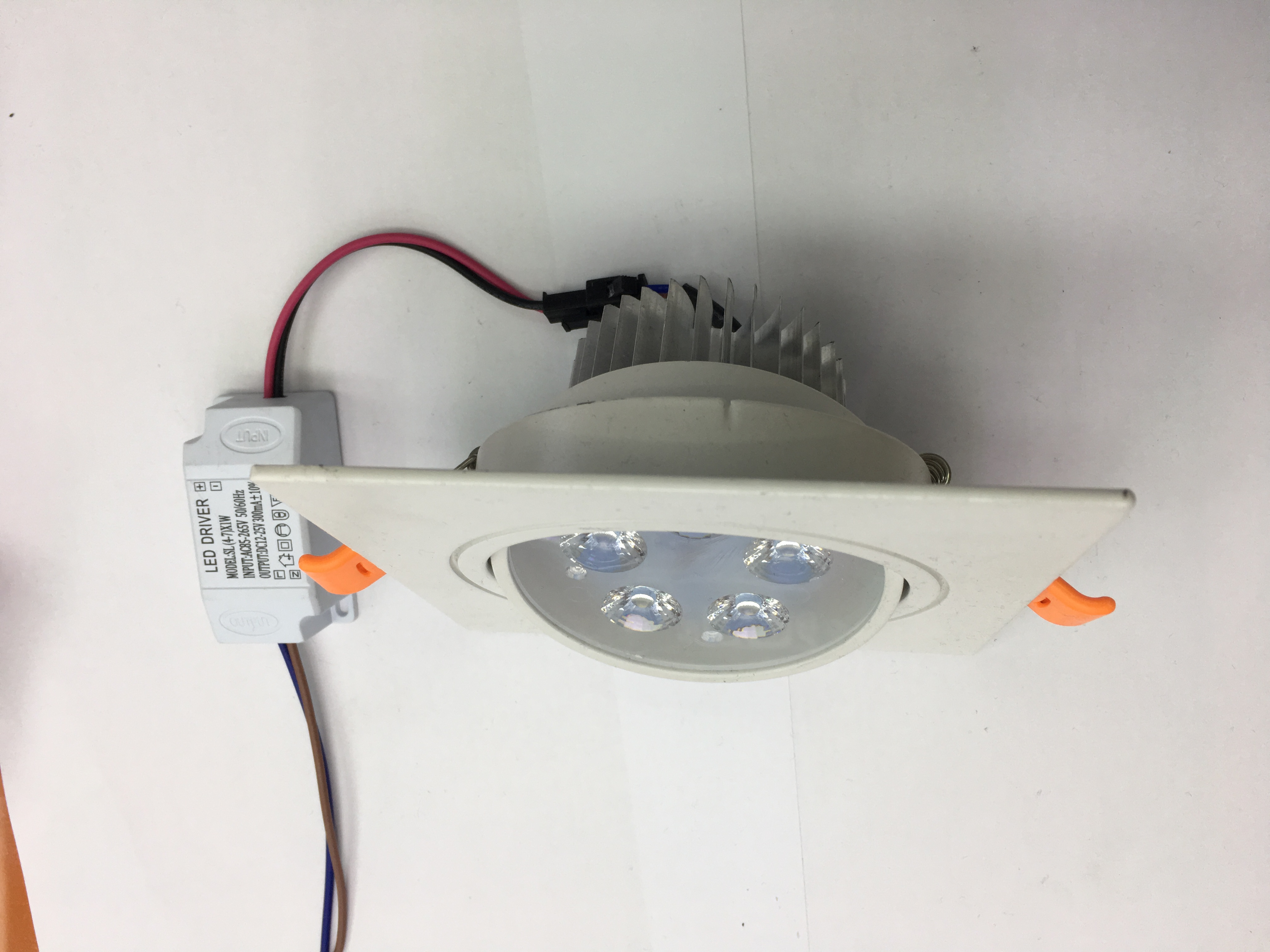 3W square ceiling light, square downlight, LED light Application Scenario