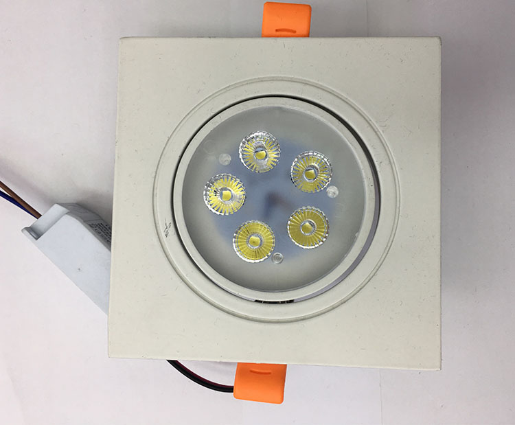 5W square ceiling light, square downlight, LED light Specification image