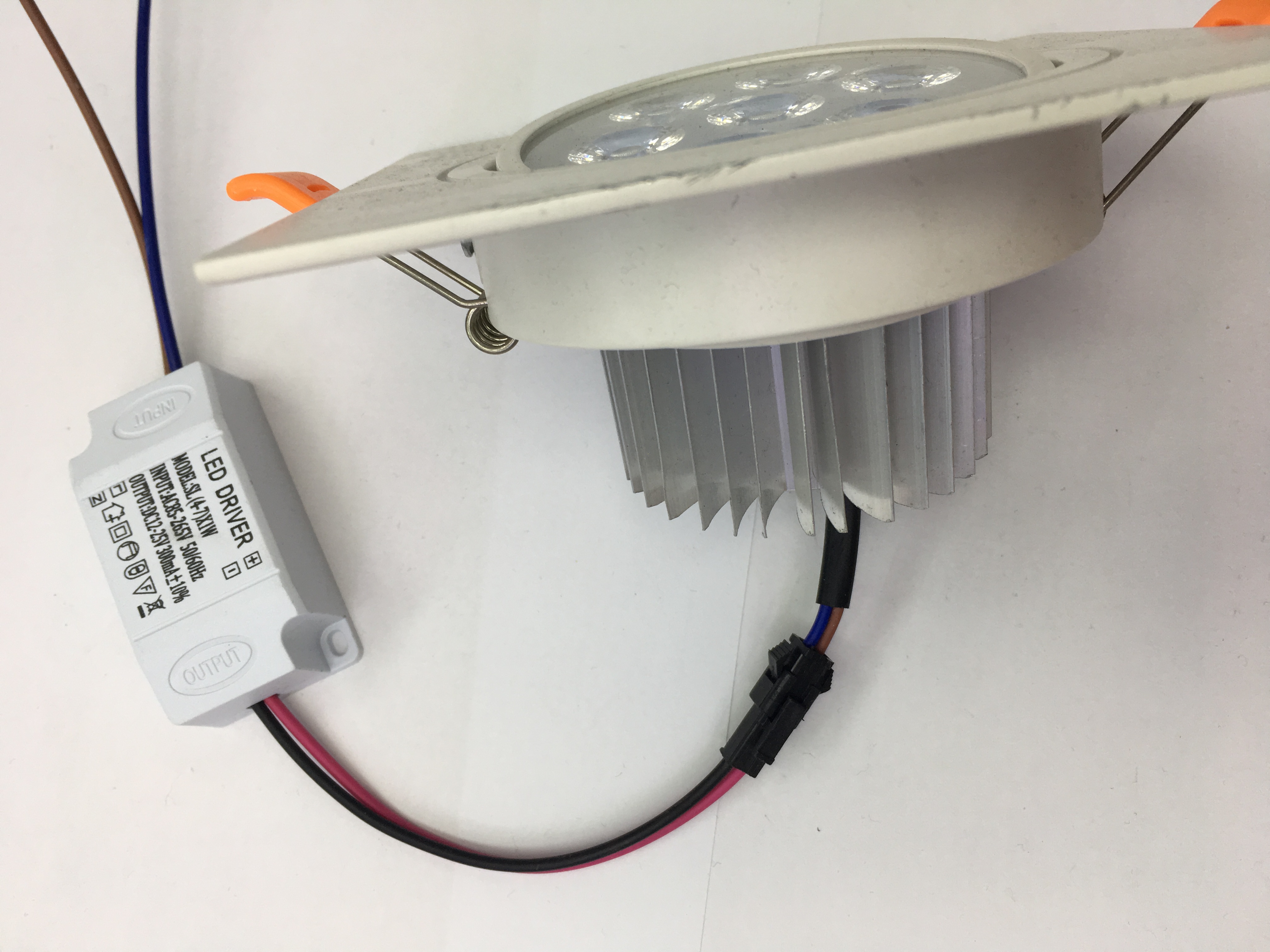 5W square ceiling light, square downlight, LED light details Picture
