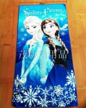 Ice Princess bath Towel jacquard bath towel microfiber superabsorbent TV TV shopping