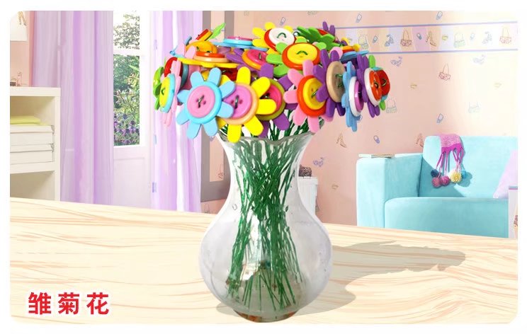 Button flower box, factory direct sales