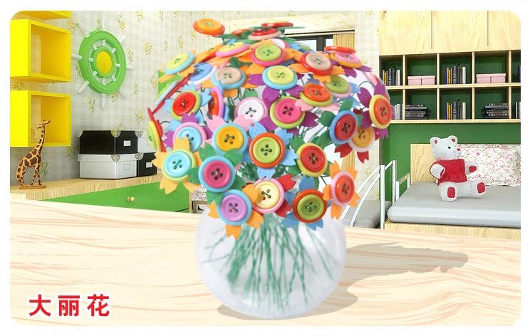 Button flower box, factory direct sales details Picture