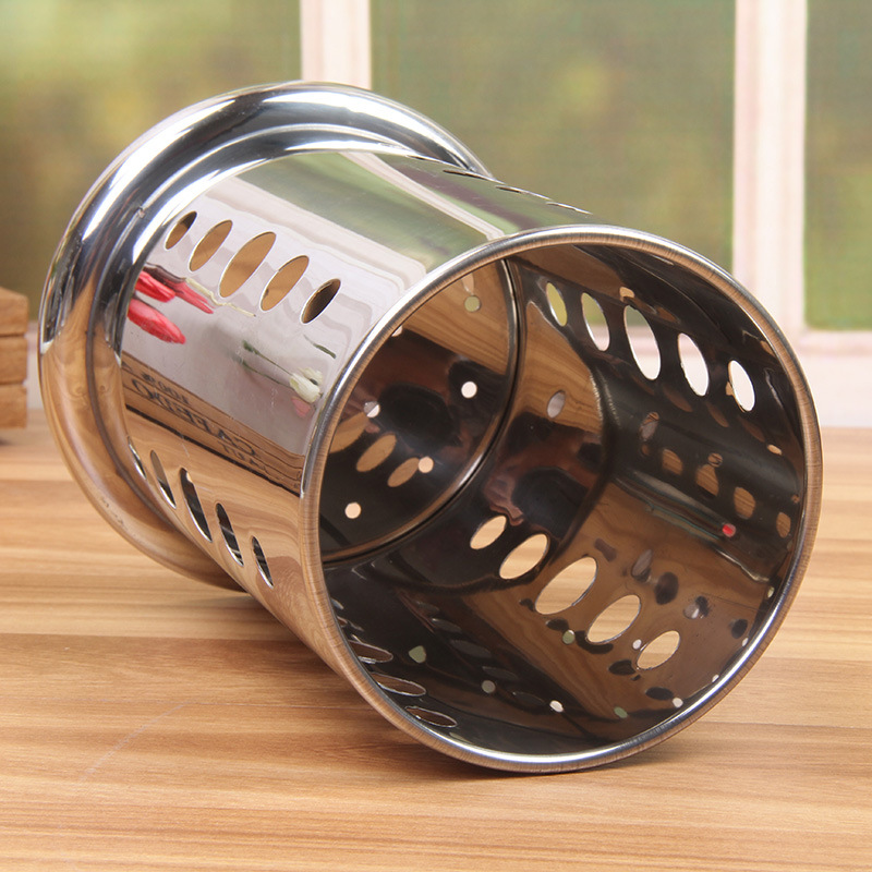Stainless steel chopstick holder, round chopstick cage, kitchen chopstick rack, draining chopstick holder, kitchenware Application Scenario