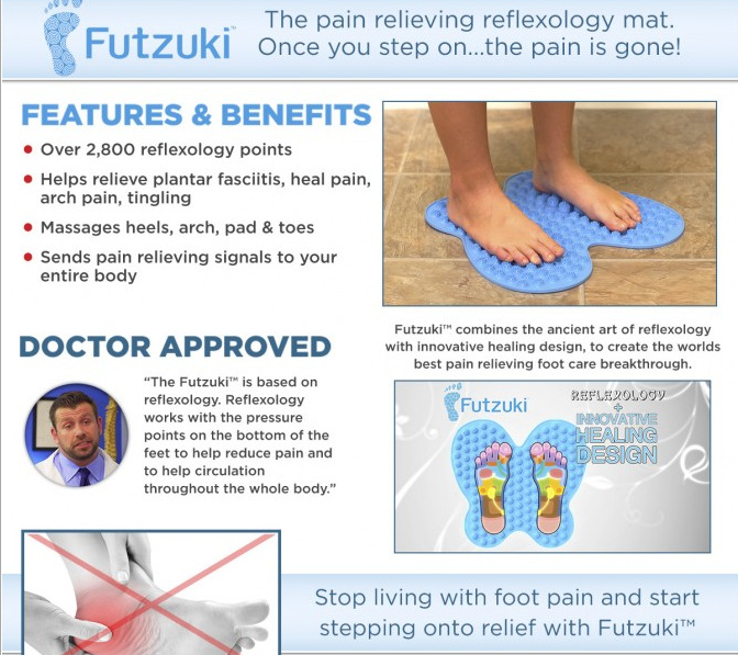 New reflective massage pad, butterfly-shaped finger pressure pad