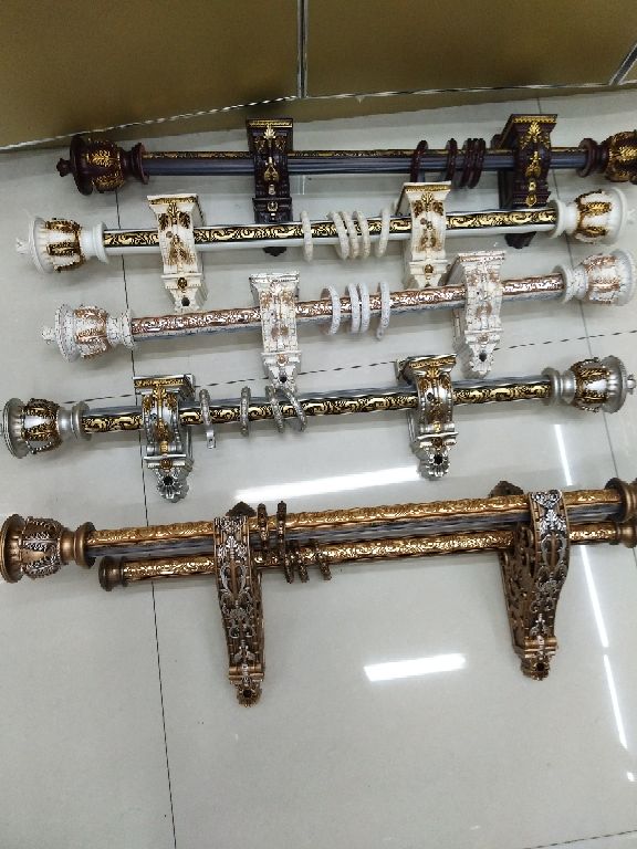 Roman rod curtain rod window decoration