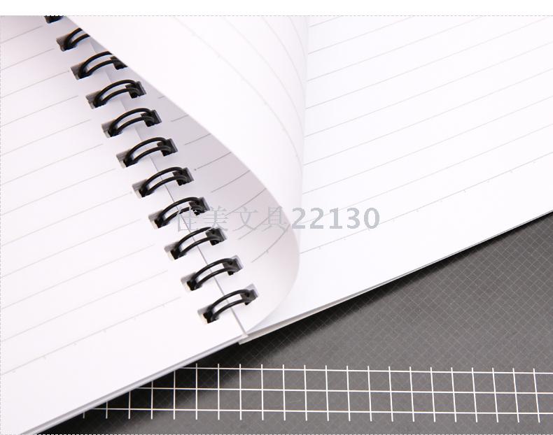 notebookA5螺旋线圈记事本子横线加厚笔记本学生日记本详情图2