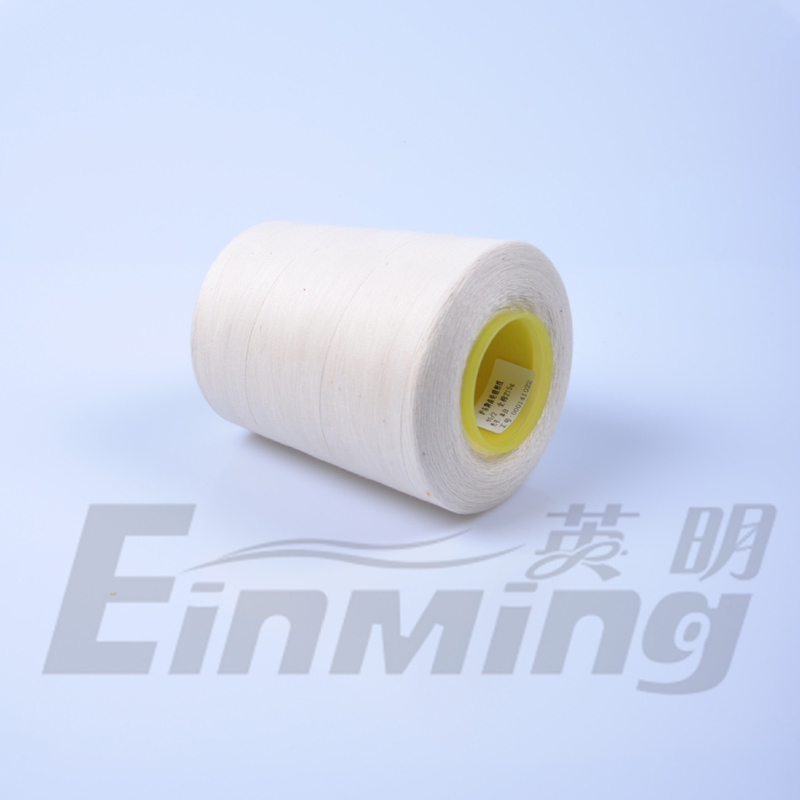 沪东品牌优质高速60S/3规格100%全棉材质纯白缝纫线细节图