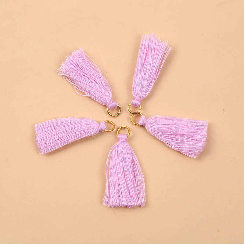 DIY手工材料小流苏可爱棉线穗子服饰配件产品图