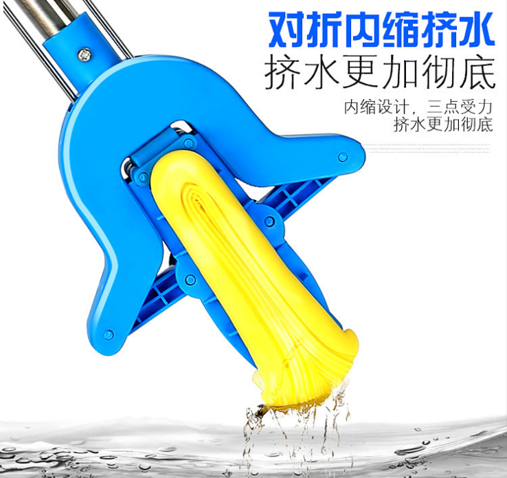 Mops Stainless steel with hydrocollodion mops hands-free sponge mops