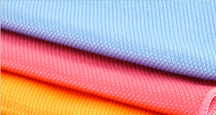 鱼鳞抹布吸水不掉毛厨房洗碗布擦玻璃毛巾擦桌布百洁布