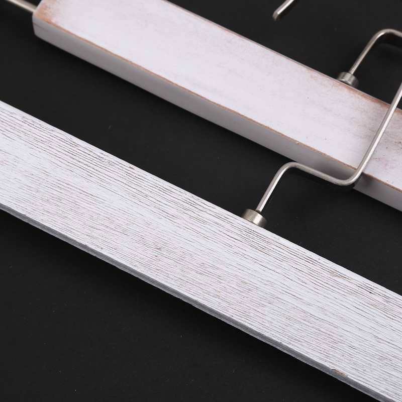 Imitation Wooden Clothes Hanger Non-Slip Clothes Hanger Pants Rack Dress Clip Dress Pants Hanging Specification drawing