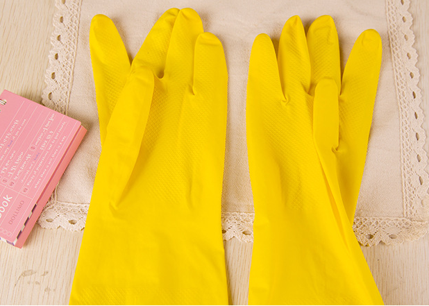 舒适耐用型乳胶手套家务手套 洗碗手套 洗衣服手套