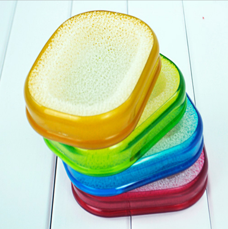 有氧多功能香皂盒 肥皂盒 海绵垫皂盘 有氧皂盒