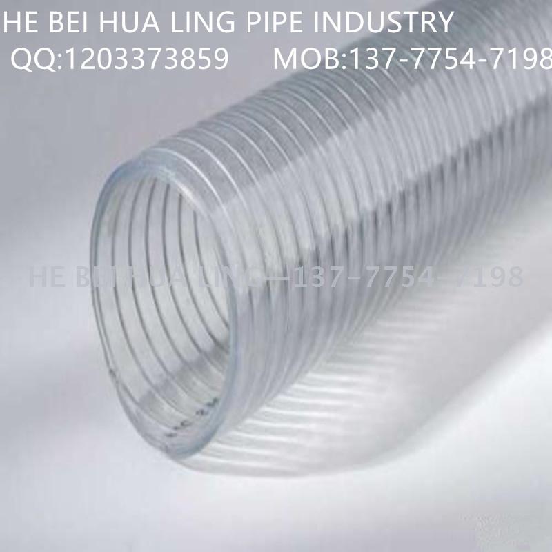 厂家直销PVC水管 塑料管 塑筋管 螺旋管 耐寒抗扭曲图