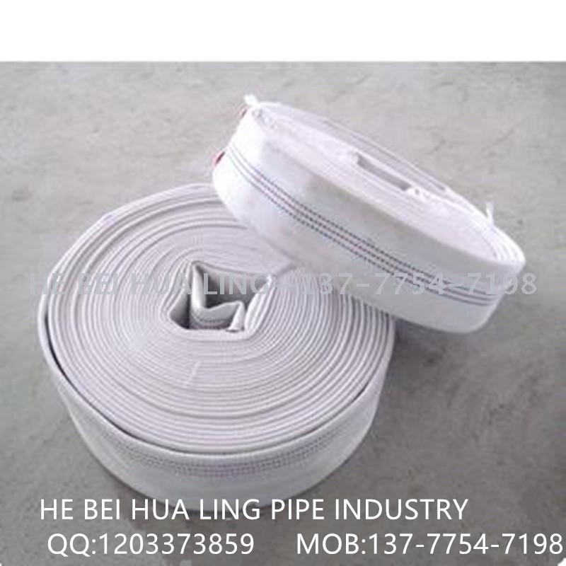 厂家直销PVC有衬里水带 橡塑聚氨酯国标消防水带