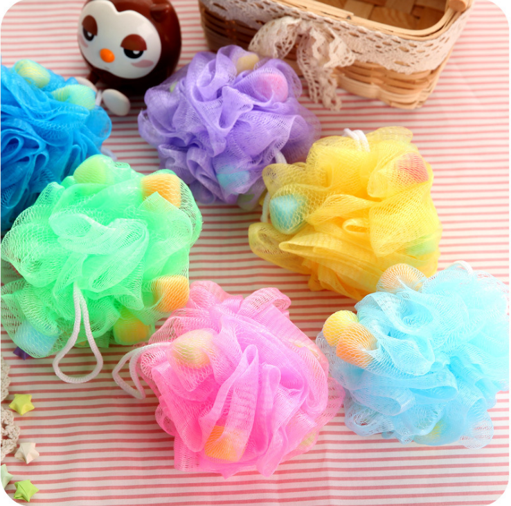 Comfort Sponge Bath Flower Bath ball Bath ball Bath ball Bath products with lanyard