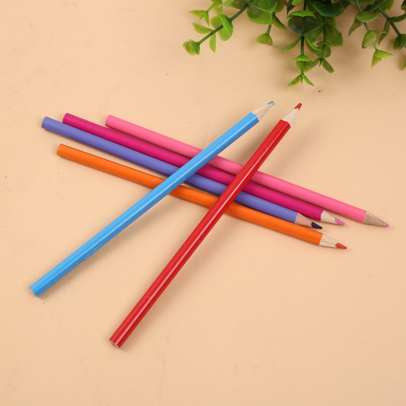 展鹏笔业办公文化彩色铅笔12色画笔套装彩铅手绘涂色笔详情图3