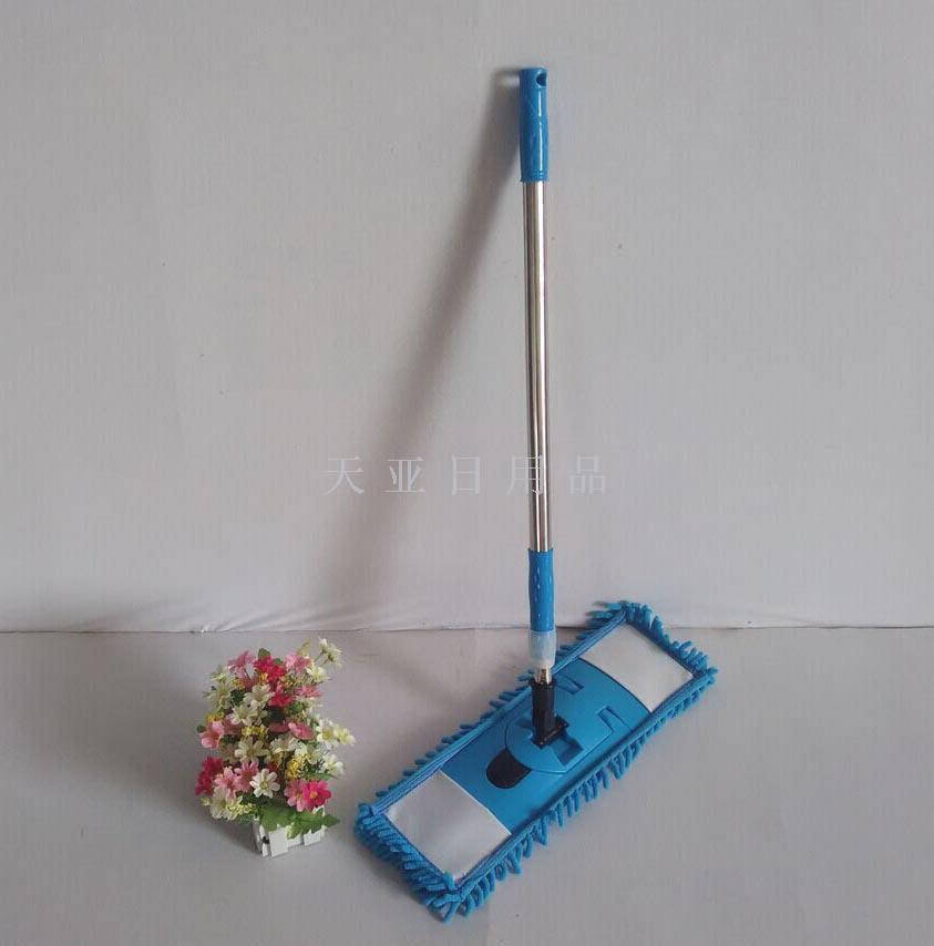 Mops Chenille microfiber mops thick rod Chenille flat tows