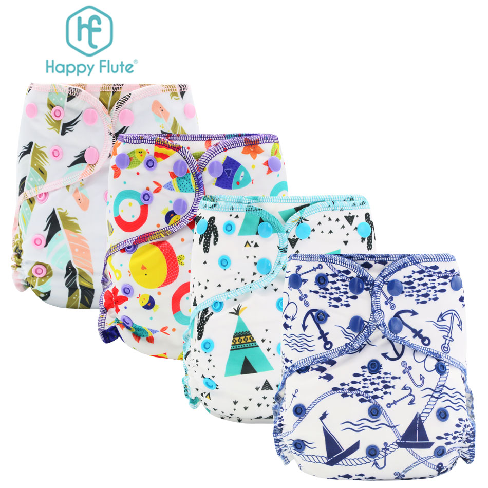 Happy Flute all-in-one night urinals with quilted velvet bamboo cotton washable, health and environmental protection cloth thumbnail