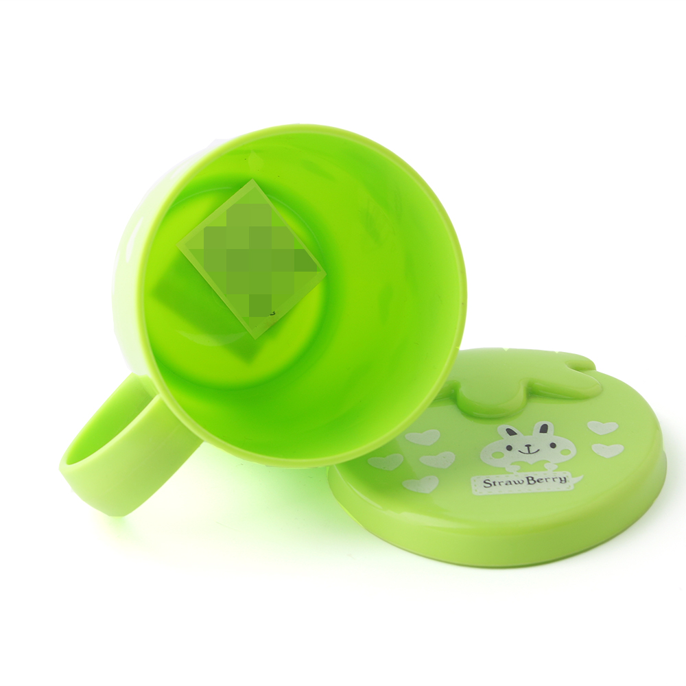 Brushing cup, mouthwash cup, washing cup, plastic tooth cup 338-284 Specification drawing