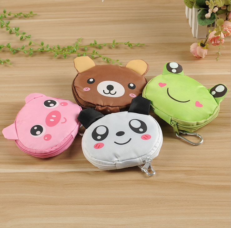 Special promotion: Korean cute cartoon shopping bags, folding shopping bags, and eco-friendly shopping bags Specification image