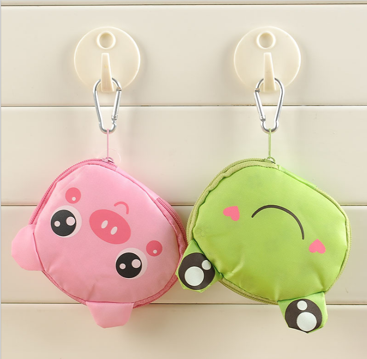 Special promotion: Korean cute cartoon shopping bags, folding shopping bags, and eco-friendly shopping bags details Picture