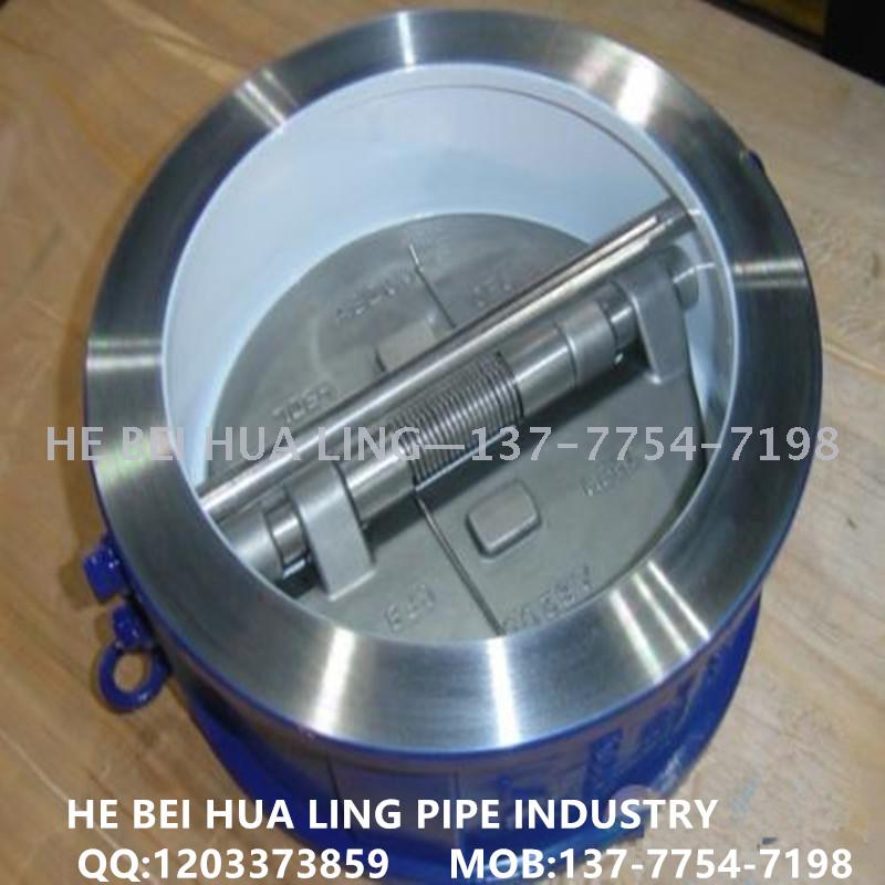 Supply stainless steel micro-resistance slow-closing butterfly check valves and spring-lift check valves Specification image
