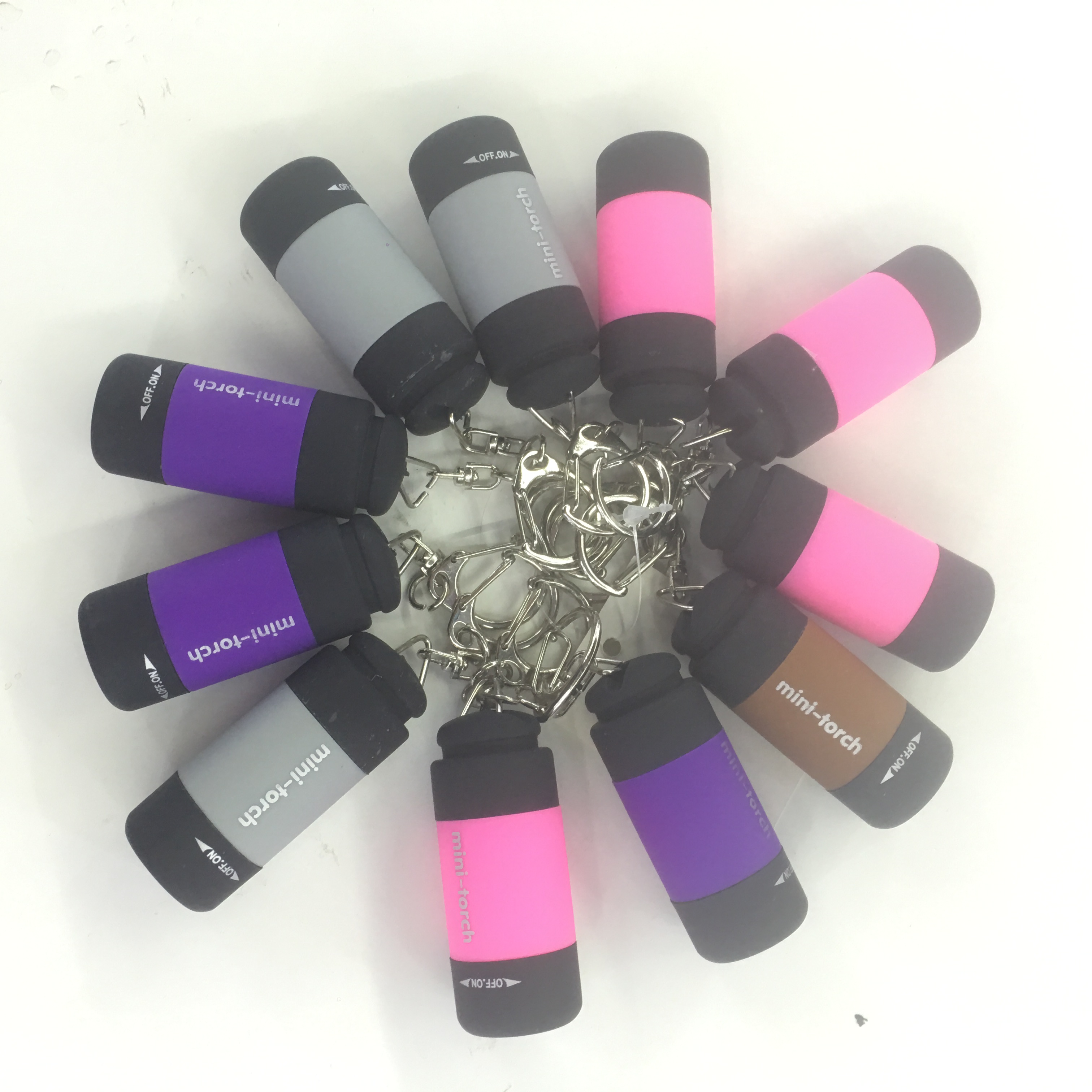 钥匙扣USB灯LED白光灯迷你充电钥匙灯厂家直销