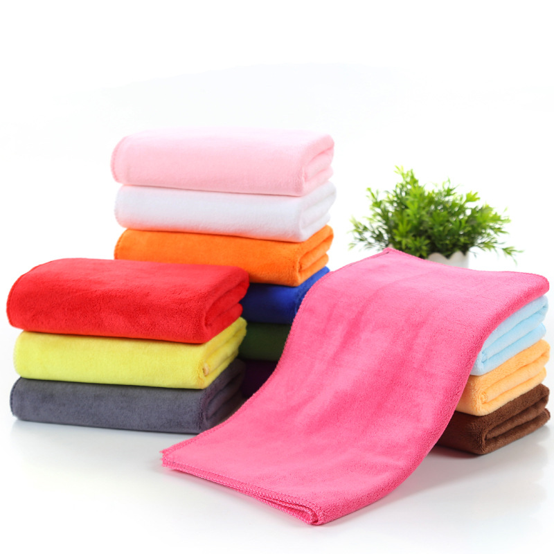 Absorbent towel, dry hair towel, super soft, thickened, ultra-fine fiber towel, absorbent dry hair towel, beauty cleansing towel