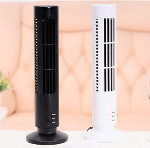 Mini tower-shaped fan with dual height adjustment, bladeless fan, household electric fan, desktop fan Application Scenario