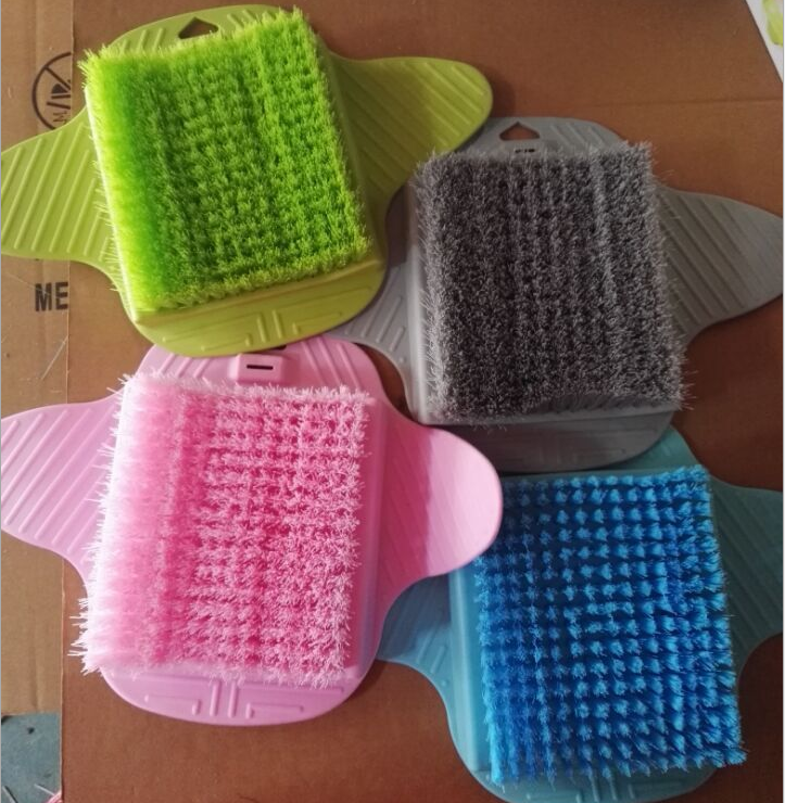 Foot grinder removes dead skin wash foot brush Massage brush