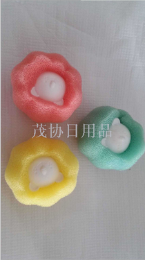 Sponge laundry ball machine washing wound decontamination laundry ball anti-knotting laundry to remove hair care washing ball