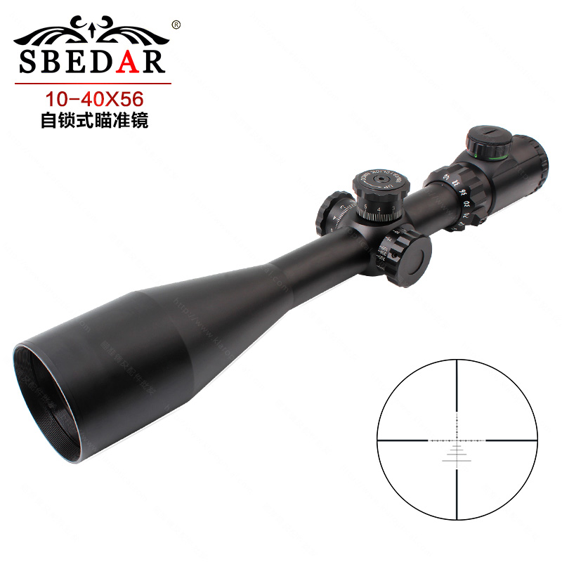 10-40x56E ten wire optical lock large caliber sight scope