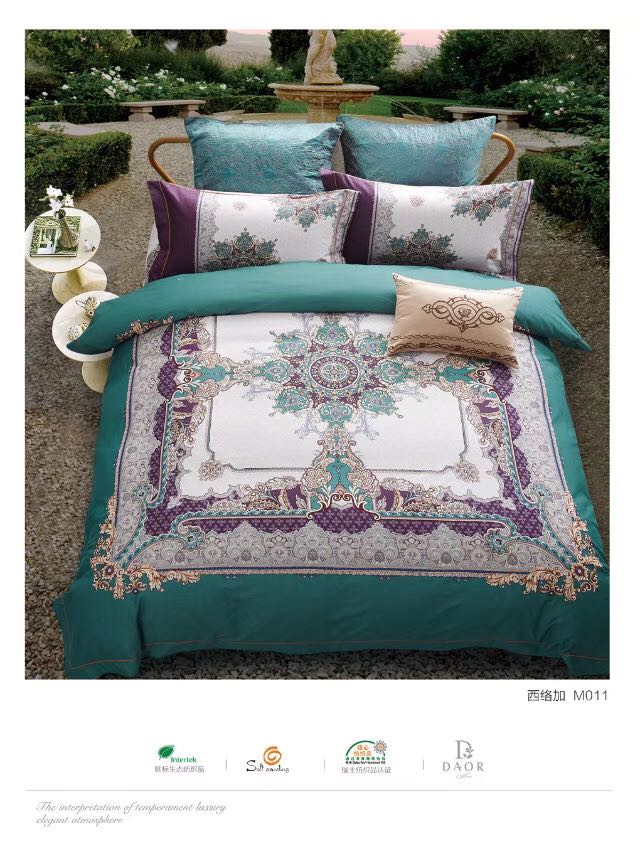 National trend all-cotton thickened ecological brushed 4-piece set Specification image