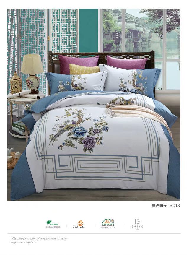 National trend all-cotton thickened ecological brushed 4-piece set Application Scenario