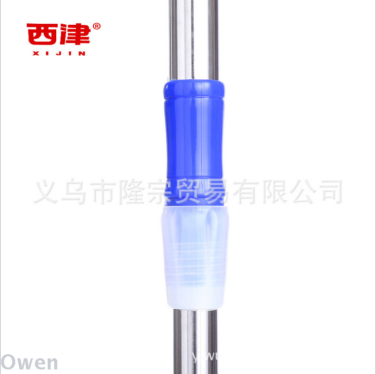 Xijin 606 soft head collodion mop Stainless steel double roller collodion mop retractable sponge strong water absorption Specification drawing