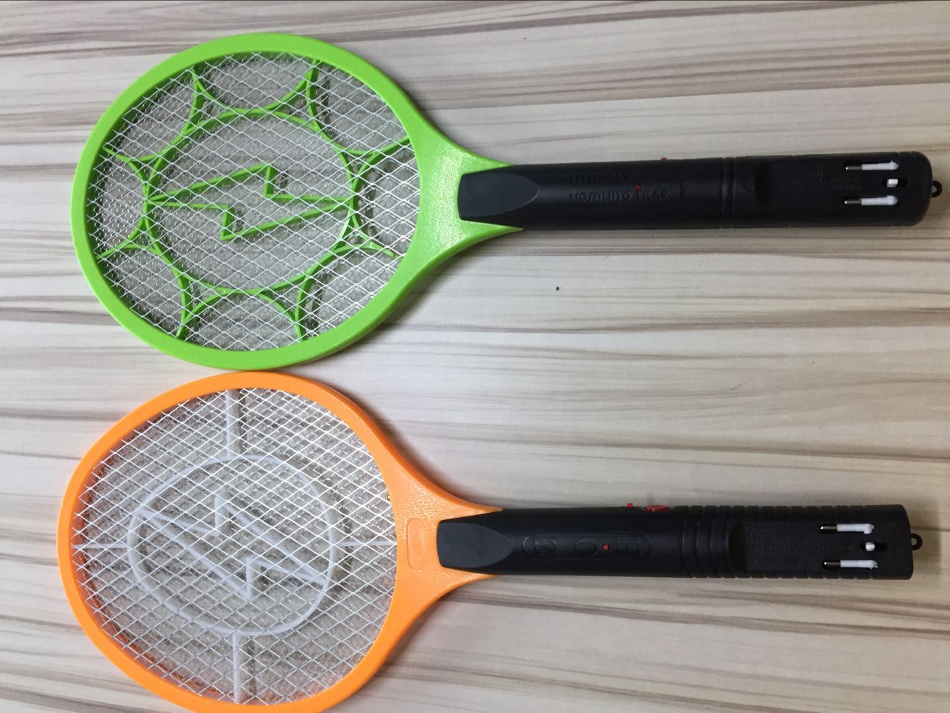 ZHOUYU 006Y rechargeable mosquito swatter with lightning mesh surface factory direct sales Specification image