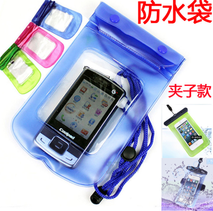 Transparent mobile phone waterproof bag, multi-functional drift swimming waterproof bag, mobile phone drift bag, mobile phone protection bag details Picture