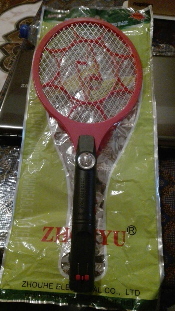 ZHOUYU 006Y rechargeable mosquito swatter with lightning mesh surface factory direct sales details Picture