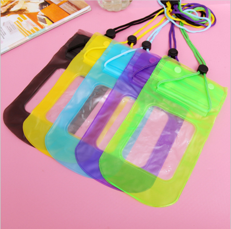 Transparent mobile phone waterproof bag, multi-functional drift swimming waterproof bag, mobile phone drift bag, mobile phone protection bag Specification image