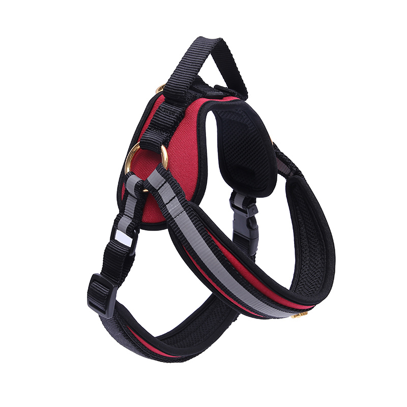 厂家直销宠物用品 狗狗跑步牵引带 宠物胸背防缓冲背心式胸背