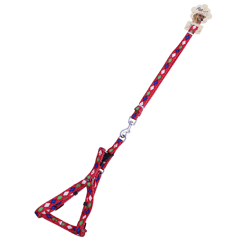 宠物用品厂家直销宠物用品 宠物印花胸背带细节图