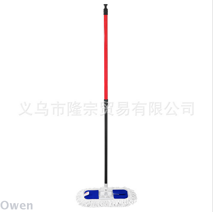 Xijin 403 mop cotton yarn mop Wood floor absorbent mop flat can be disassembled and washed lazy mop Specification drawing