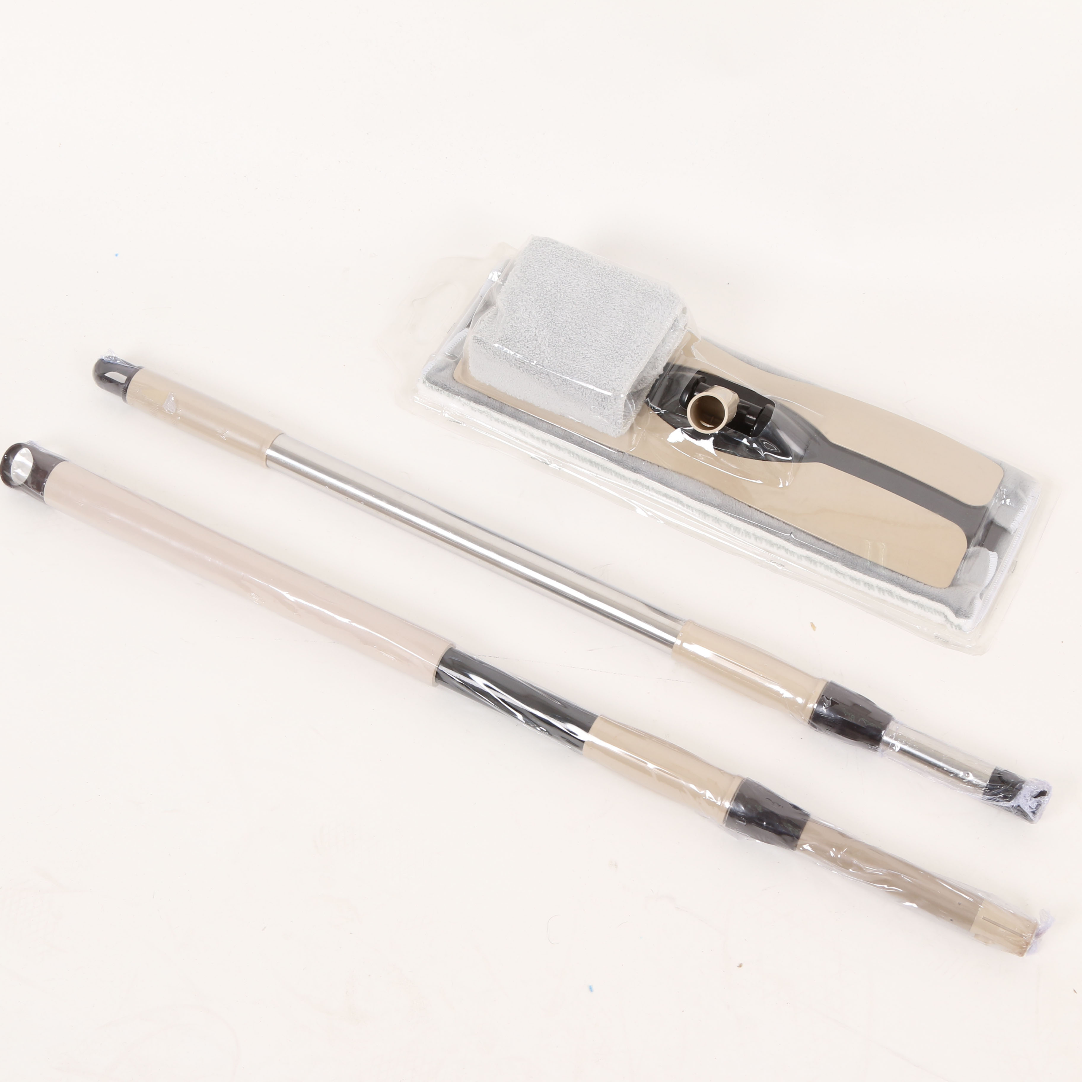 Flat mop Lazy household wooden floor mop aluminum sheet mop