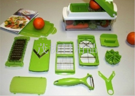 Kitchen multi-function vegetable slicer/grater, fruit slicer, peeler and vegetable slicer set of 10 pieces