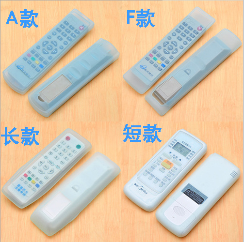 ebay 空调电视机硅胶遥控器保护套 机顶盒遥控器防尘套子产品图