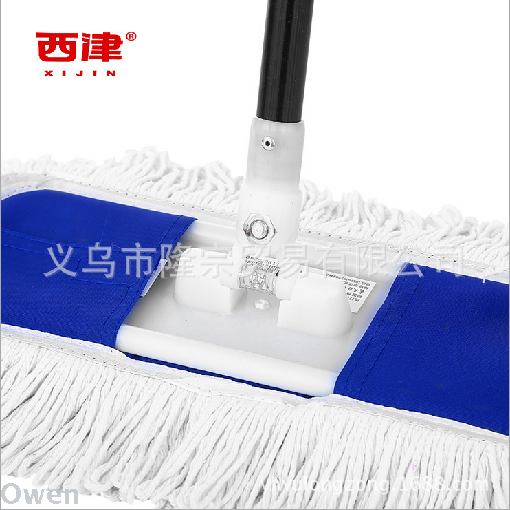 Xijin 403 mop cotton yarn mop Wood floor absorbent mop flat can be disassembled and washed lazy mop details Picture