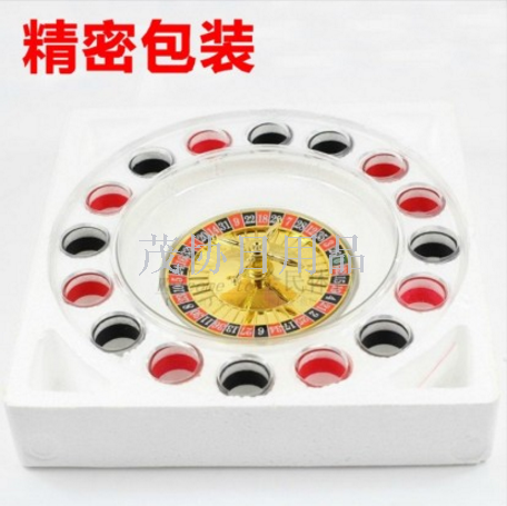 16 cups Russian roulette bar supplies Russian turntable wine tray