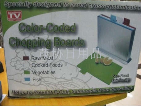 TV cutting board set, plastic cutting board, plastic brick board, PP cutting board, kitchen supplies cutting board