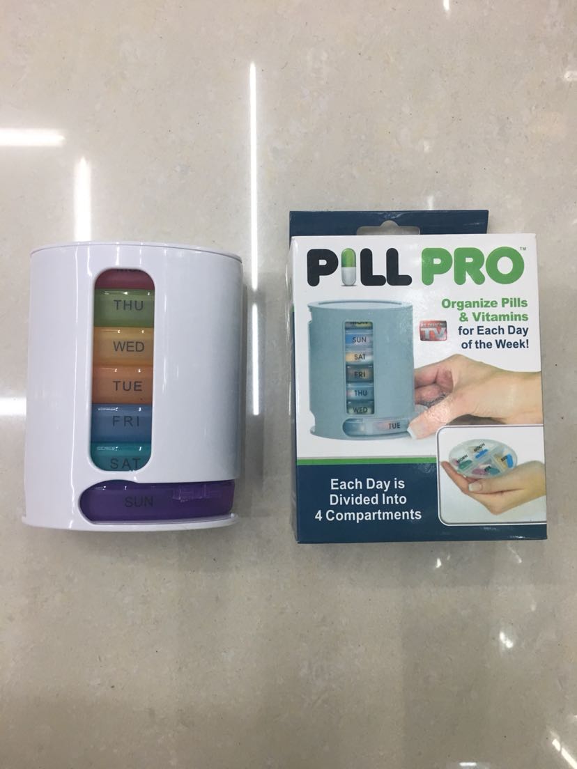 pill pro迷你药丸收纳药盒 旅行便捷式药品收纳盒产品图
